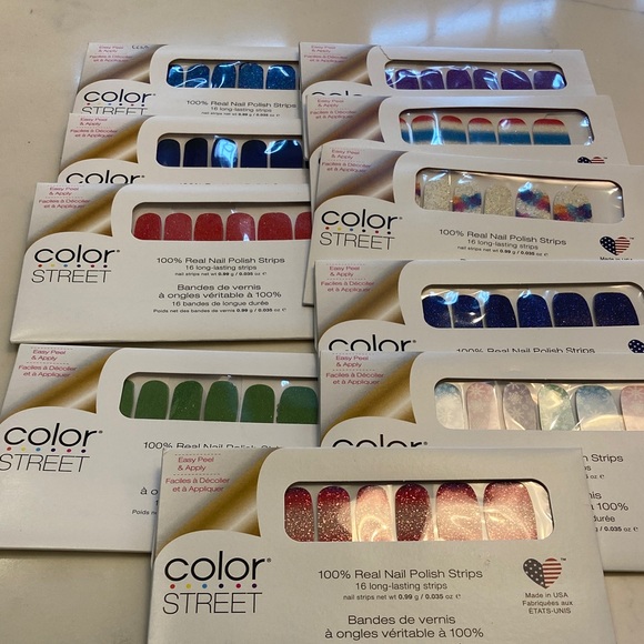 Color Street Vibrant Nail Polish Strips Collection - Picture 15 of 16